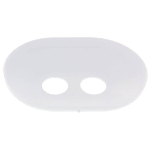 Main product image of 1/2" Double Plastic Escutcheon