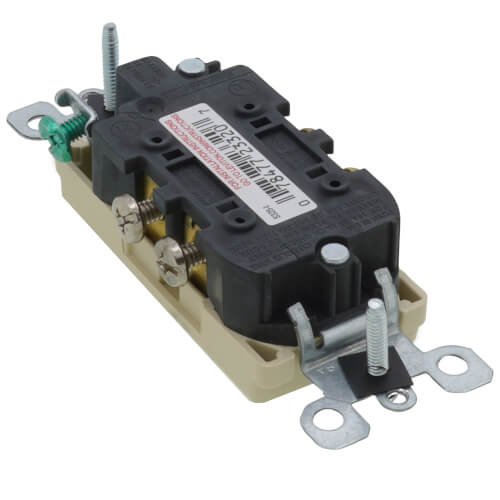 Main product image of Decora Duplex Receptacle w/ Quickwire, 15A, 5-15R - Ivory (125V)