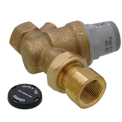 Main product image of 3/4" FNPT Union x FNPT PresCal Compact Pressure Reducing Valve without Gauge