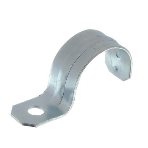 Main product image of 1-1/4" One Hole Steel Rigid Snap-On Strap