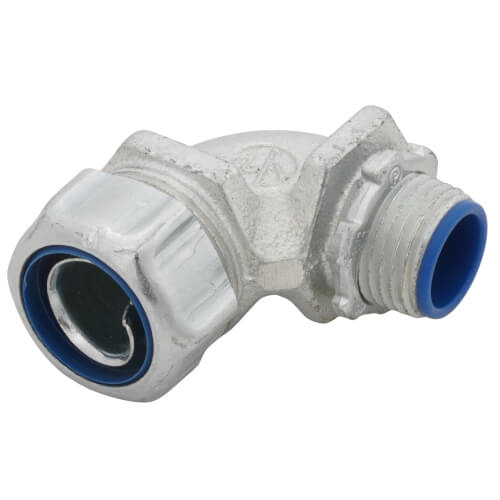 5352TB T&B 5352TB 1/2" Insulated Zinc Plated Steel 90° Liquid