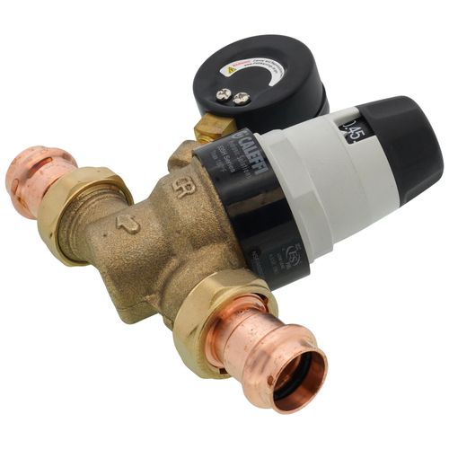 Main product image of 3/4" Press Pressure Reducing Valve w/ Gauge (Low Lead, Pre-adjustable)
