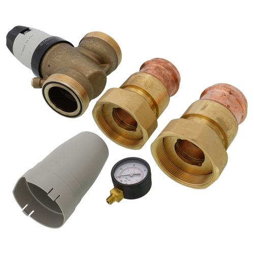 Main product image of 2" Press Pressure Reducing Valve w/ Gauge (Low Lead, Pre-adjustable)