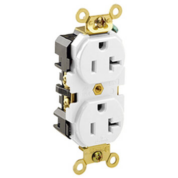 5362-W - Leviton 5362-W - Industrial Series Extra Heavy Duty Duplex ...