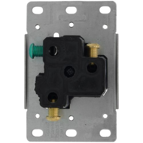 Main product image of Flush Mount Receptacle, Industrial Grade, 30A, 2P, NEMA 6-30R - Black (250V)