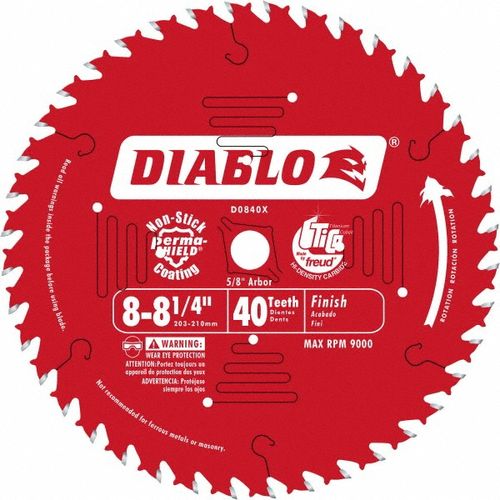 Main product image of 12" x 120-Teeth Aluminum Saw Blade for Thin Non-Ferrous Metal