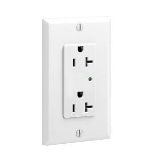 Main product image of Decora Surge Protective Receptacle, NEMA 5-20R - White (125V)