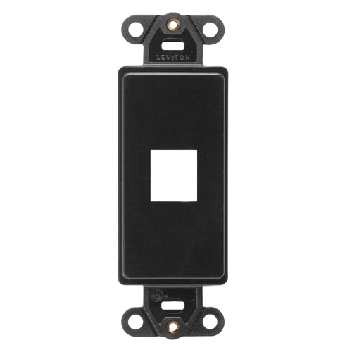 Main product image of Quickport, Decora Insert, 1-port (Black)