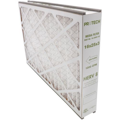 Main product image of PROTECH MERV 8 Media Filter Replacement - 3 in. x 16 in. x 25 in., 54-25051-02