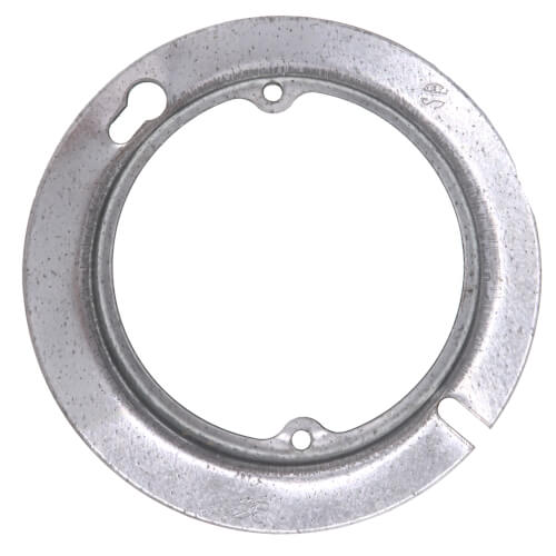 Main product image of 4" x 5/8" Raised Round Box Cover, Center Blanked w/ Tapped Ears on 2-3/4" Centers