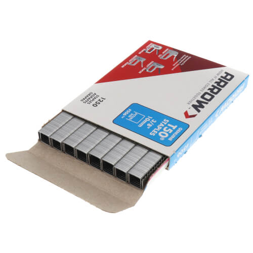 Main product image of 3/8" Leg Staples for T50 Staple Guns (Pack of 1,250)