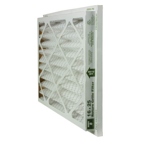 Main product image of Return Grille Filter MERV 8 - 16 in. x 25 in. x 2 in. (Case) (Pack of 5), 540024