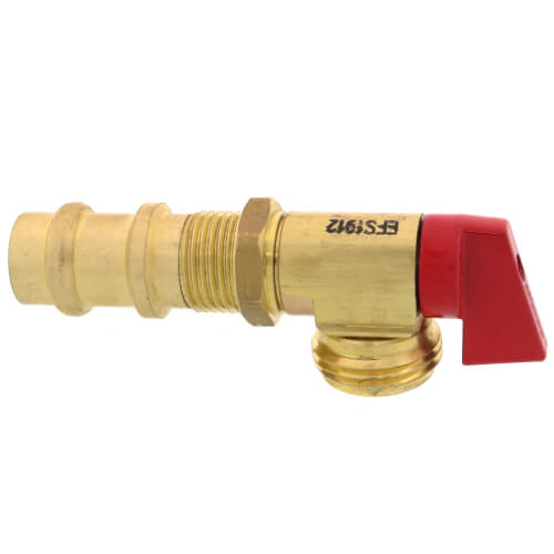Main product image of Press 1/4 Turn Washing Machine Valve Top Handle (Red)