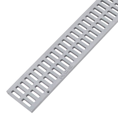 541NDS NDS 541NDS 3' Channel Grate for Mini Channel Drain (Gray)