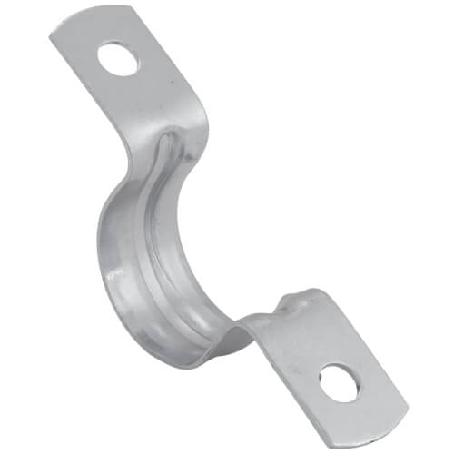 1/2" Two Hole Steel Rigid Snap-On Strap