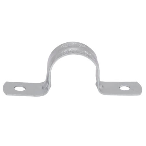 1/2" Two Hole Steel Rigid Snap-On Strap