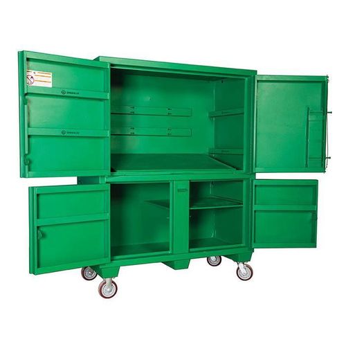 Main product image of 16 Gauge Steel Four Door Compact Field Office, Green