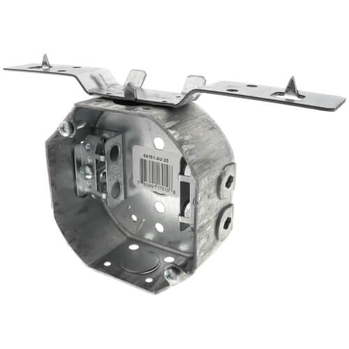 54151AV25 Steel City 54151AV25 4" x 11/2" Deep Octagon Box w