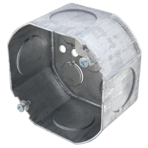Main product image of 4" x 2-1/8" Deep Octagon Box w/ 1" Knockouts