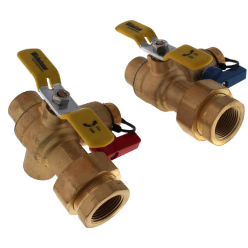 Main product image of 1" Sweat Isolator E-X-P E2 Tankless Water Heater Service Valve Kit (Lead Free)