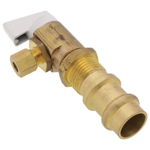 Main product image of Press 1/4 Turn Icemaker Valve (White)