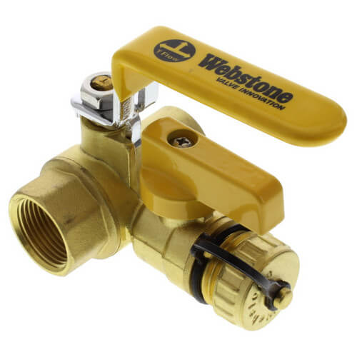 Main product image of 3/4" Sweat x IPS Pro-Pal Full Port Ball Valve w/ Hose Drain
