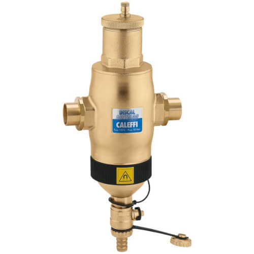 Main product image of 1" Press 5461 Series DISCAL DIRTMAG Air & Dirt Separator w/ Magnet