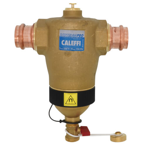 Main product image of 1-1/4" Integral Press 5463 Series DIRTMAG Dirt Separator with Magnet