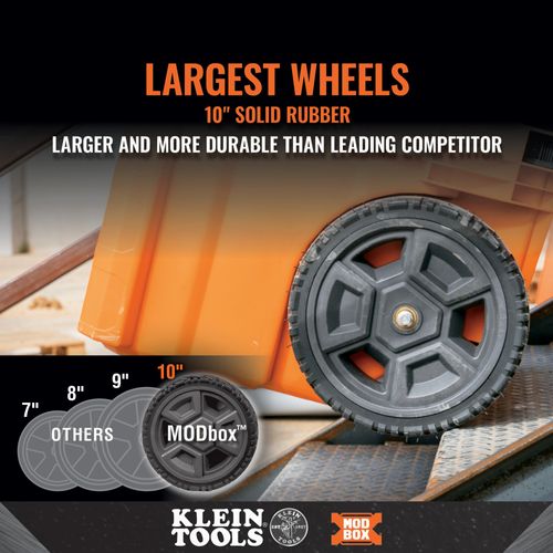 Main product image of MODbox 10" Replacement Wheels for Rolling Toolbox (2 Wheels)