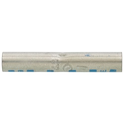 Main product image of Two-Way Long Barrel Copper Splice Connector, Wire Size #6 AWG, (Blue)