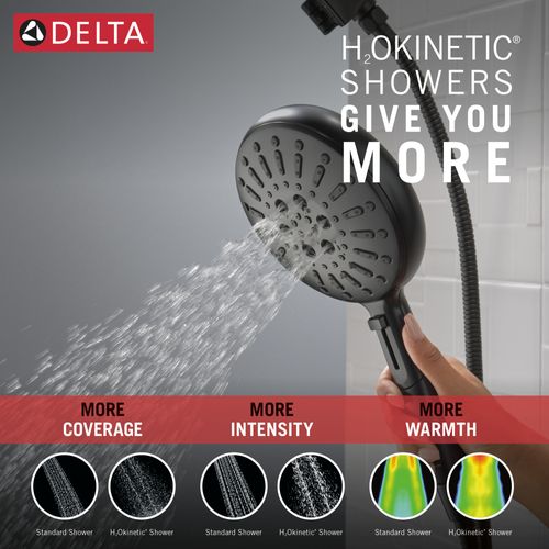 Main product image of 7-Setting Suredock Magnetic Hand Shower (Matte Black), 54910-BL-PK