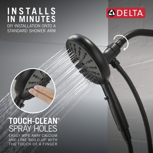 Main product image of 7-Setting Suredock Magnetic Hand Shower (Matte Black), 54910-BL-PK