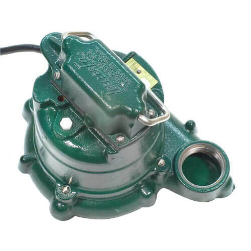 Main product image of Model N55 Mighty-Mate Non-Automatic Bronze Effluent Pump - 115 V, 0.3 HP