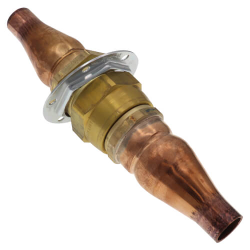 Main product image of Series 5500-10-12 5/8" ODF x 3/4" Male/Female Self-Sealing Brass Coupling