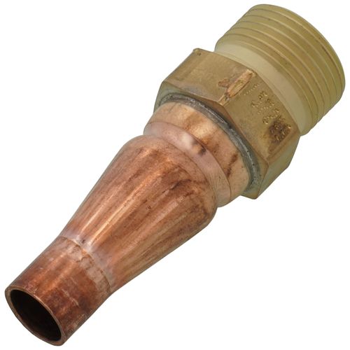 Main product image of 3/8" ODF Inlet, 3/8" Outlet, 5502-06B-06 Series Male Resealable Quick Connect Coupling