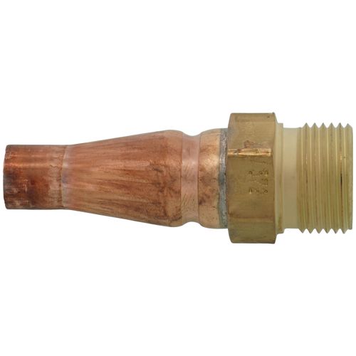 Main product image of 3/8" ODF Inlet, 3/8" Outlet, 5502-06B-06 Series Male Resealable Quick Connect Coupling