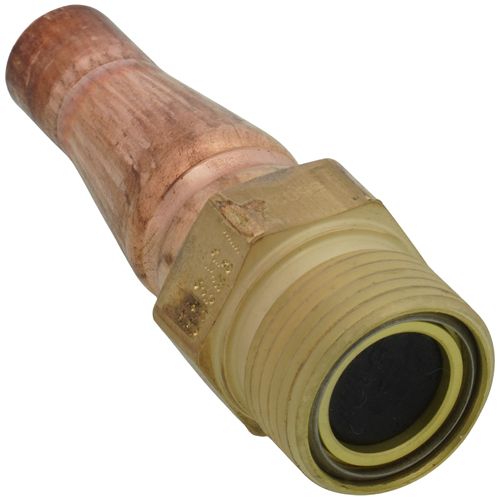 Main product image of 3/8" ODF Inlet, 3/8" Outlet, 5502-06B-06 Series Male Resealable Quick Connect Coupling