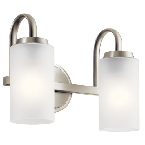 Main product image of Kennewick 2 Bulb Vanity Light (Brushed Nickel)