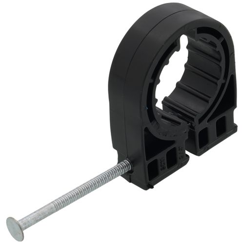 Main product image of Tube Hanger w/ Nail for 3/4" CTS Copper, PEX, and CPVC Tubing (Bag of 50)