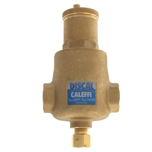Main product image of 1" NPT Female DISCAL Air Separator with Automatic 1/2" Check