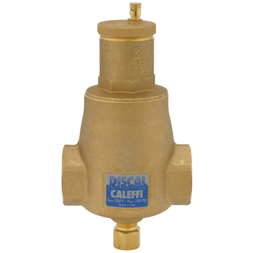 Main product image of 1-1/4" NPT Female DISCAL Air Separator with Automatic 1/2" Check