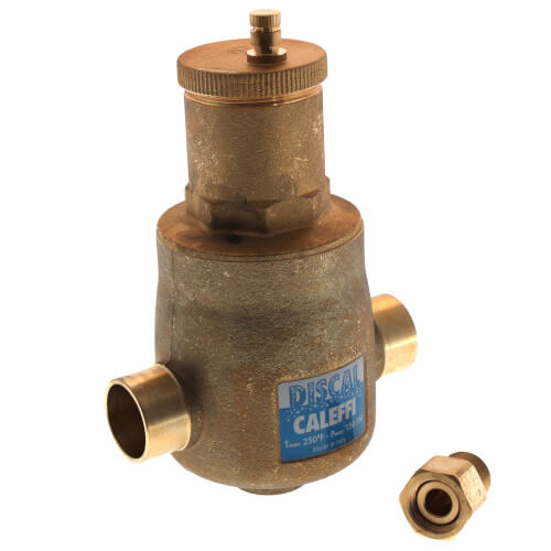 Main product image of 1" Sweat DISCAL Air Separator w/ Service Check Valve