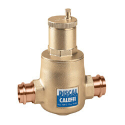 Main product image of 1-1/4" Press DISCAL Air Separator w/ Check Valve