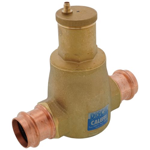 Main product image of 1-1/2" Integral Press 551 Series DISCAL Air Separator w/ Service Valve