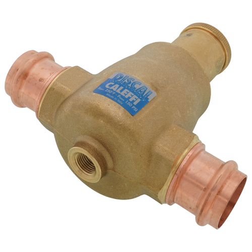 Main product image of 1-1/2" Integral Press 551 Series DISCAL Air Separator w/ Service Valve