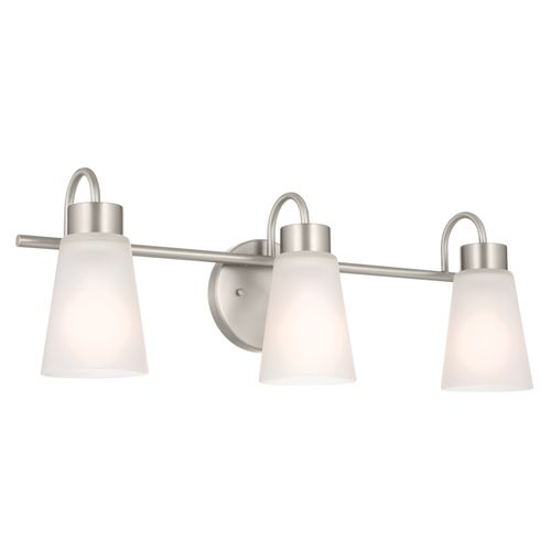 Main product image of Erma 3 Bulb Vanity Light (Brushed Nickel)