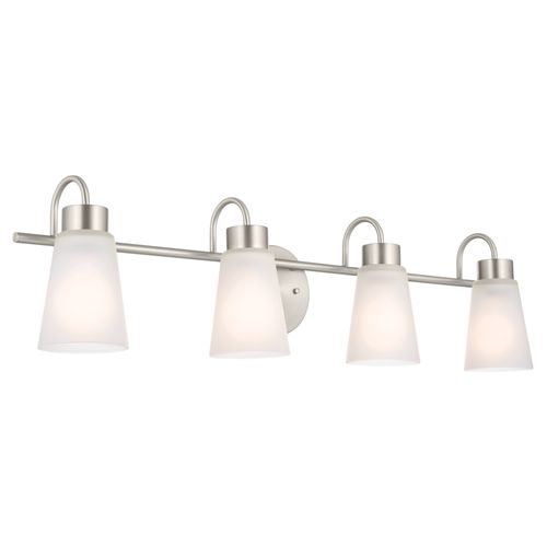 Main product image of Erma 4 Bulb Vanity Light (Brushed Nickel)