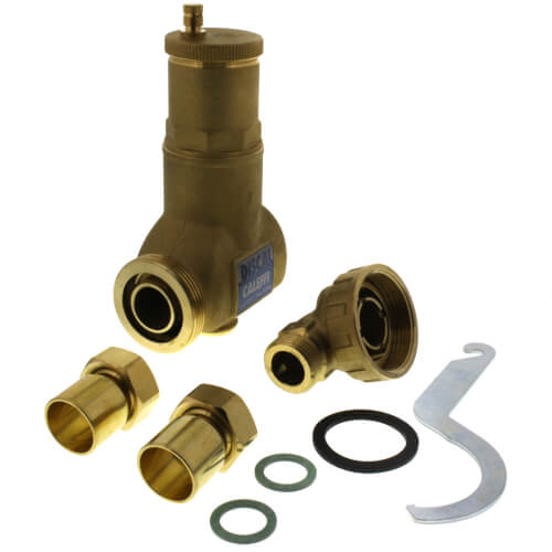 Main product image of 1" Sweat Discal Vertical Pipes Air Separator, 9.3 GPM