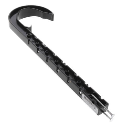 Main product image of 1-1/2" CTS HangsTuff J-Hook Tube Hanger (Black)
