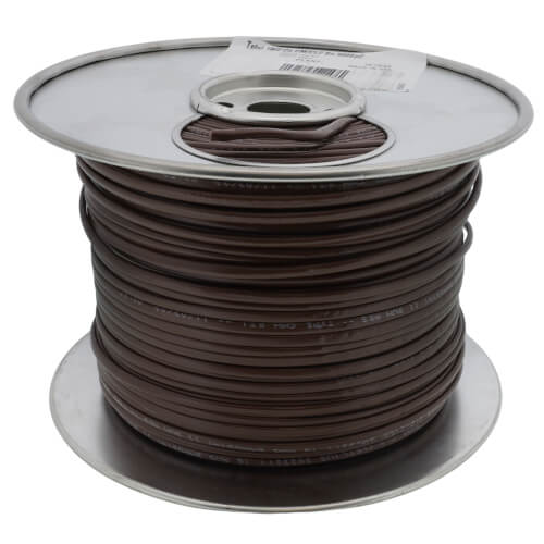 Main product image of 500 ft. Spool - 18/2 Solid Southwire CL2 (Non Plenum) Brown Thermostat Cable